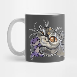 Kitty trex squish Mug